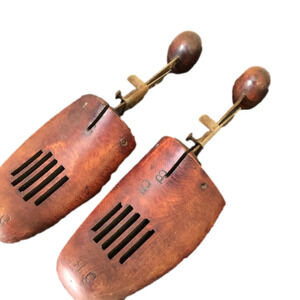 Vintage Wooden Shoe Stretchers Adjustable